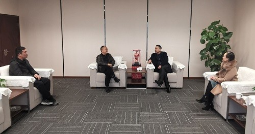 十七冶四川分公司余志忠總經理來公司考察